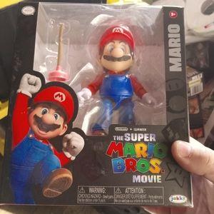 Super Mario Bro's movie toy- Mario brand new!